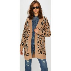 Answear - Kardigan. Szare kardigany damskie ANSWEAR, z dzianiny. W wyprzedaży za 159.90 zł.