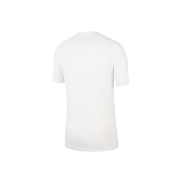 Koszulka męska nike swoosh medallion dri-fit tee white. Białe koszulki sportowe męskie Nike, m, bez wzorów, bez kołnierzyka, bez ramiączek, do biegania, dri-fit (nike). Za 99.00 zł.