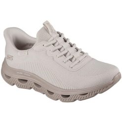 Buty sportowe damskie Skechers Bobs Arc Waves. Brązowe obuwie sportowe damskie Skechers, bez wzorów, na fitness i siłownię. Za 590.00 zł.