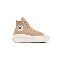 Trampki damskie Converse Chuck Taylor All Star Move Platform. Brązowe trampki i tenisówki damskie Converse, bez wzorów, retro, bez zapięcia. Za 299.99 zł.