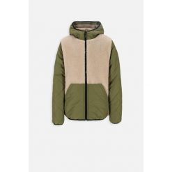 Kurtka polarowatrekking dla dzieci Lemon Explore ZL3. Zielone kurtki i płaszcze dla chłopców LEMON explore, na jesień, z aplikacjami, z polaru, sportowe, z kapturem. Za 149.90 zł.