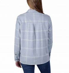 Damska Koszula Carhartt Flannel Neptune. Koszule damskie Carhartt, bez wzorów, bez kołnierzyka. Za 265.11 zł.