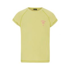 Koszulka dla dziewczynki Protest Funny. Zielone bluzki dla dziewczynek Protest, bez wzorów, bez kołnierzyka, bez ramiączek. Za 183.50 zł.