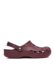 Crocs Klapki C-BAYA CLOG 10126-605 Bordowy. Czerwone klapki damskie Crocs, bez wzorów, z tworzywa sztucznego, bez obcasa. Za 199.99 zł.