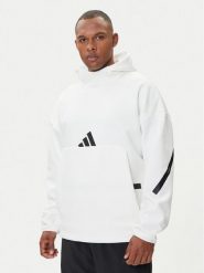 Adidas Bluza Z.N.E. JF2454 Biały Loose Fit. Białe bluzy męskie Adidas, m, bez wzorów, z bawełny, bez kaptura. Za 309.99 zł.