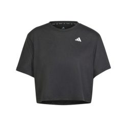 Koszulka damska adidas Workout Essentials Boxy. Czarne t-shirty damskie Adidas, m, bez wzorów, z materiału, bez kołnierzyka. Za 147.30 zł.