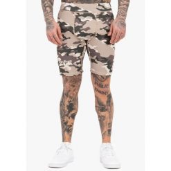 Funkcyjne spodenki kolarskie Benlee Krinson. Brązowe krótkie spodenki sportowe męskie BENLEE, bez wzorów, na fitness i siłownię. Za 170.50 zł.