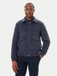 Guess Kurtka przejściowa M5BL2K W0682 Granatowy Regular Fit. Niebieskie kurtki męskie Guess, m, z aplikacjami, z syntetyku, bez kaptura. Za 699.99 zł.