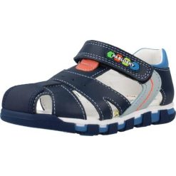 Sandały PABLOSKY 028021P Niebieski. Niebieskie sandały męskie Pablosky, z materiału, bez zapięcia. Za 183.99 zł.