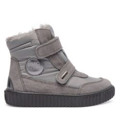 Śniegowce Primigi. Szare śniegowce dziewczęce Primigi, z gore-texu, bez zapięcia. Za 439.99 zł.