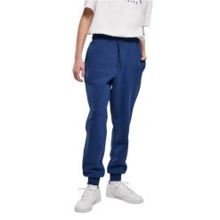 Jogging Urban Classics Basic. Niebieskie spodnie materiałowe męskie Urban Classics, m, bez wzorów. Za 191.00 zł.