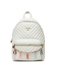Guess Plecak J4RZ17 WFZL0 Biały. Białe torby i plecaki dziecięce Guess, ze skóry. Za 299.99 zł.