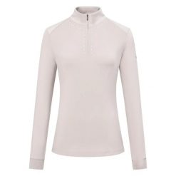 Damska koszulka jeździecka z długim rękawem HV Polo Orlanda. Niebieskie koszulki sportowe damskie HV POLO, l, bez wzorów, z jersey, bez kołnierzyka, bez ramiączek, do jazdy konnej. Za 339.00 zł.
