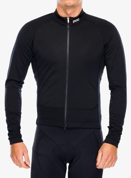 Kurtka rowerowa męska POC Thermal Jacket. Czarne kurtki męskie POC, na zimę, m, bez wzorów, bez kaptura. Za 938.60 zł.