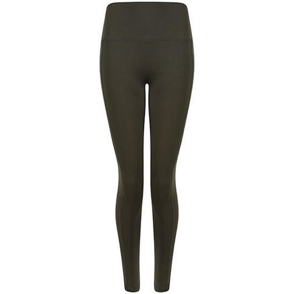 Legginsy Damskie Z Wysokimi Stanami Core. Zielone legginsy damskie TOMBO, bez wzorów. Za 158.99 zł.