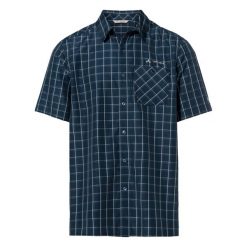 Koszula VAUDE Albsteig III. Niebieskie koszule męskie Vaude, na lato, m, bez wzorów, z lyocellu, bez kołnierzyka, bez ramiączek. Za 247.95 zł.