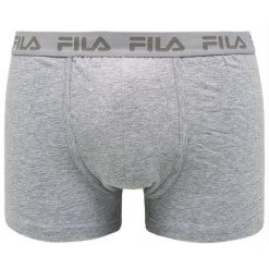 Fila bokserki męskie szare L - Wygodne i oddychające. Szare bokserki męskie Fila, l, bez wzorów, z bawełny. Za 129.99 zł.