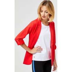 Marynarka dzianinowa. Kurtki damskie MOODO, l, bez wzorów. Za 59.99 zł.