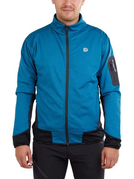 Bluza polarowa męska Fundango Rauris Midlayer. Niebieskie bluzy męskie Fundango, na jesień, m, bez wzorów, z materiału, bez kaptura. Za 519.90 zł.