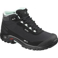 Salomon Damskie Buty Shelter Cs Wp W, Black/Black/Eggshell Blue, 36.7. Obuwie sportowe damskie marki Salomon. W wyprzedaży za 379.00 zł.