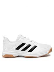Adidas Buty halowe Ligra 7 M GZ0069 Biały. Białe buty sportowe męskie Adidas, ze skóry, bez zapięcia. Za 209.99 zł.