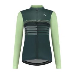 Ciepła koszulka rowerowa damska Rogelli Stryde z długim rękawem. Czarne koszulki sportowe damskie Rogelli, m, bez wzorów, z elastanu, bez kołnierzyka, bez ramiączek, rowerowe. Za 327.00 zł.