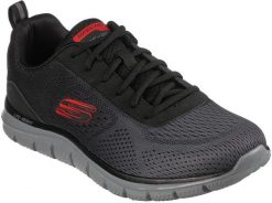 Skechers buty męskie Track Ripkent 232399 BKCC - czarne 48,5 U. Czarne buty sportowe męskie Skechers, bez zapięcia. Za 299.99 zł.