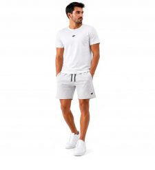 4F T-SHIRT MĘSKI +SPODENKI KOMLET ZSTAW SPORTOWY NA CO DZIEŃ XL SS26. Krótkie spodenki sportowe męskie 4f, m, bez wzorów, z bawełny, na fitness i siłownię. Za 144.98 zł.