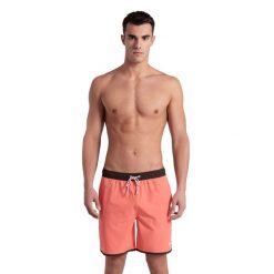 Szorty męskie spodenki sportowe na basen trening Arena Icons Bermuda. Brązowe kąpielówki męskie Arena, m, bez wzorów, na fitness i siłownię. Za 179.99 zł.