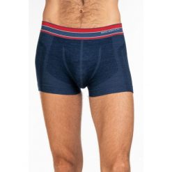 Bokserki z wełną merino męskie Brubeck ACTIVE WOOL. Szare bielizna termoaktywna męska Brubeck, m, bez wzorów, z elastanu. Za 84.99 zł.