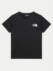 The North Face T-Shirt Simple Dome NF0A8DRP Czarny Regular Fit. Czarne t-shirty dla chłopców The North Face, bez wzorów, z syntetyku, bez ramiączek. Za 59.99 zł.