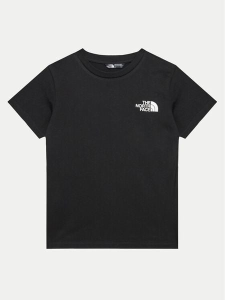 The North Face T-Shirt Simple Dome NF0A8DRP Czarny Regular Fit. Czarne t-shirty dla chłopców The North Face, bez wzorów, z syntetyku, bez ramiączek. Za 89.99 zł.