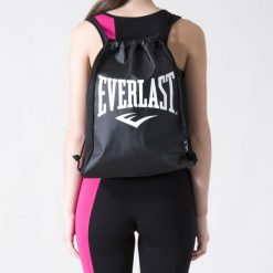 Ikona Pleczaku Na Sznurek Czarny Poliester. Czarne plecaki damskie Everlast, bez wzorów, z poliesteru. Za 119.99 zł.