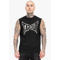 Tank top Tapout Alemada. Białe t-shirty męskie TAPOUT, l, bez wzorów, sportowe, bez kołnierzyka. Za 120.50 zł.