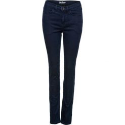 Dżinsy ocieplane superstretch SLIM bonprix ciemnoniebieski. Jeansy damskie marki bonprix. Za 109.99 zł.