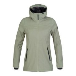 Damska kurtka narciarska Hannah Akame. Zielone kurtki sportowe damskie Hannah, bez wzorów, bez kaptura, narciarskie. Za 524.20 zł.