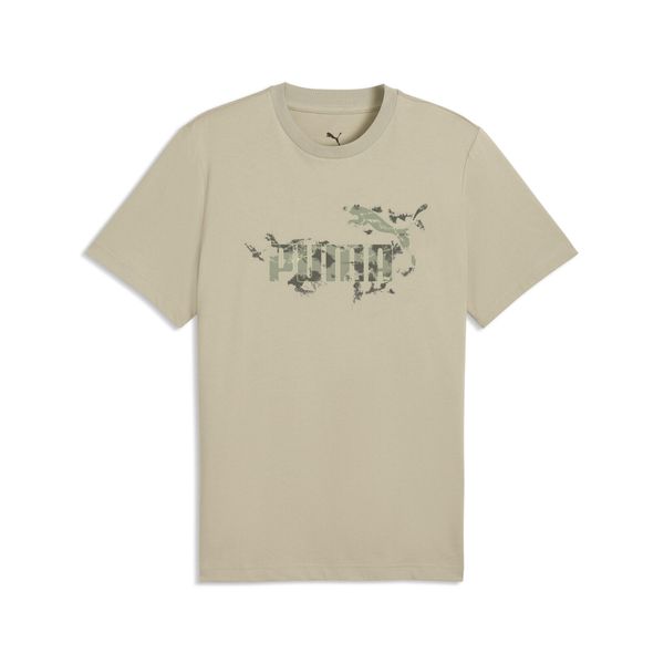 Męska koszulka Camo PUMA. Czarne buty sportowe męskie Puma, m, bez wzorów, z bawełny, bez kołnierzyka, bez ramiączek. Za 109.00 zł.