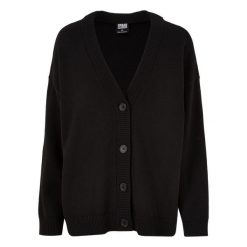 Oversizowy kardigan damski Urban Classics. Brązowe kardigany damskie Urban Classics, xl, bez wzorów, z bawełny. Za 198.75 zł.