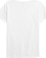 4f Koszulka damska 4F biała NOSH4 TSD352 10S : Rozmiar - M. Białe t-shirty damskie 4f, m, bez wzorów, bez kołnierzyka. Za 43.05 zł.