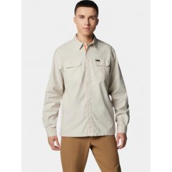 Koszula Męska Columbia Landroamer Lined. Brązowe koszule męskie Columbia, m, bez wzorów, bez kołnierzyka, bez ramiączek. W wyprzedaży za 365.00 zł.