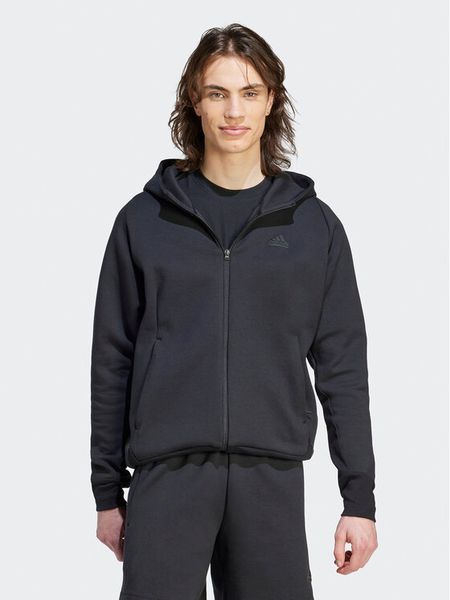 Adidas Bluza IN5089 Czarny Loose Fit. Czarne bluzy męskie Adidas, m, bez wzorów, z bawełny, bez kaptura. Za 449.99 zł.