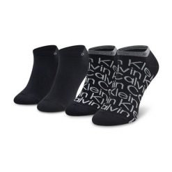 Skarpety krótkie Calvin Klein. Czarne skarpety damskie Calvin Klein, bez wzorów. Za 59.99 zł.