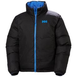 Damska odwracalna kurtka puchowa Helly Hansen Yu 23. Niebieskie kurtki damskie Helly Hansen, bez wzorów, z puchu, bez kaptura. Za 533.45 zł.