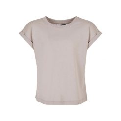 Organiczna Koszulka Na Ramiączkach Dla Dziewcząt. Szare bluzki dla dziewczynek Urban Classics, bez wzorów, bez kołnierzyka, bez ramiączek. Za 49.99 zł.