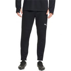 Spodnie sportowe męskie Puma teamFINAL Training. Czarne spodnie sportowe męskie Puma, m, bez wzorów, z materiału, na fitness i siłownię. Za 187.00 zł.