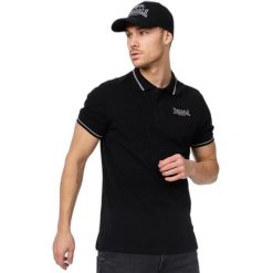 Polo Lonsdale Causton. Czarne koszulki polo męskie Lonsdale, m, bez wzorów, eleganckie, bez ramiączek. Za 184.00 zł.