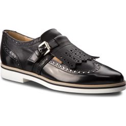 Półbuty GEOX - D Janalee B D825AB 05485 C9999 Black. Czarne półbuty damskie Geox, z materiału. W wyprzedaży za 269.00 zł.