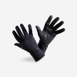 Second Life - RĘKAWICZKI NA ROWER 500 JESIENNE - Stan Doskonały. Czarne rękawiczki męskie VAN RYSEL, na jesień, bez wzorów, z materiału. Za 58.99 zł.
