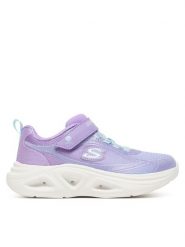 Skechers Sneakersy Sola Glow 2.0 303729L/LVAQ Fioletowy. Fioletowe buty sportowe dziewczęce Skechers, bez wzorów, z materiału, bez zapięcia. Za 199.99 zł.