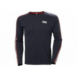 Bluza Helly Hansen lifa active stripe crew. Niebieskie bluzy męskie Helly Hansen, m, bez wzorów, bez kaptura. W wyprzedaży za 219.85 zł.